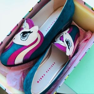 Minna Parikka suede pony Solange flats shoes